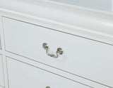 Louis Philip White Dresser by Crown Mark at Eve Furniture
