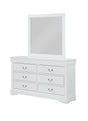 Louis Philip White Dresser by Crown Mark at Eve Furniture