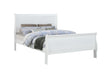 Louis Philip White Queen Sleigh Bed by Crown Mark at Eve Furniture