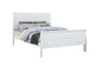 Louis Philip White Queen Sleigh Bed by Crown Mark at Eve Furniture
