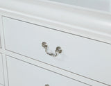 Louis Philip White Sleigh Youth Bedroom Set by Crown Mark at Eve Furniture