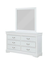 Louis Philip White Sleigh Youth Bedroom Set by Crown Mark at Eve Furniture