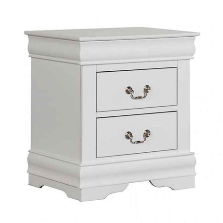 Louis Philippe White 4-Piece Queen Bedroom Set by Furniture of America at Eve Furniture