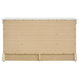Louis Philippe White 6-drawer Dresser by Coaster at Eve Furniture