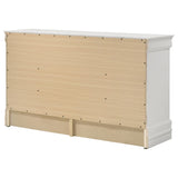 Louis Philippe White 6-drawer Dresser by Coaster at Eve Furniture