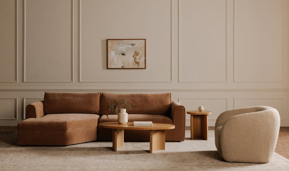 Louise Accent Table Natural by Moe's Home at Eve Furniture