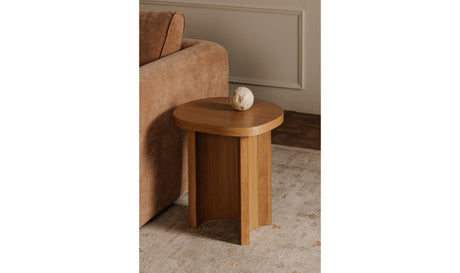 Louise Accent Table Natural by Moe's Home at Eve Furniture
