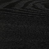 Louise Black Rectangular Dining Table with Extension Leaf by Coaster at Eve Furniture