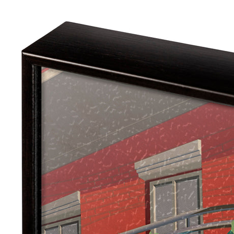 Louisiana Go USA (SM) by Mercana Studio a Hand Embellished Decograph Framed Art Print by Mercana at Eve Furniture