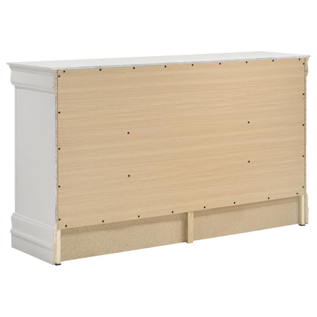 Louis Philippe White 6-drawer Dresser by Coaster at Eve Furniture