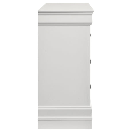 Louis Philippe White 6-drawer Dresser by Coaster at Eve Furniture
