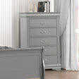 Louis Philippe Gray Chest by Furniture of America at Eve Furniture