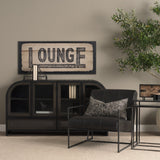 Lounge LG by Mercana Studio a Hand Embellished Framed Art Print by Mercana at Eve Furniture