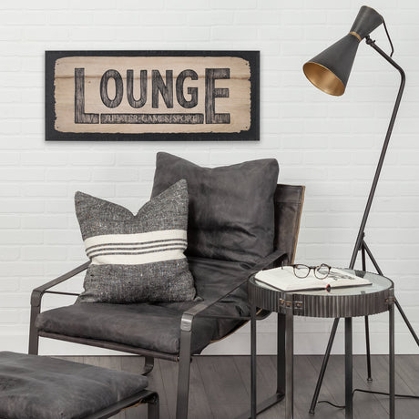 Lounge SM by Mercana Studio a Hand Embellished Framed Art Print by Mercana at Eve Furniture