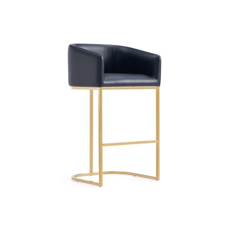 Louvre Barstool in Black by Manhattan Comfort at Eve Furniture