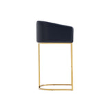 Louvre Barstool in Black (set of 2) by Manhattan Comfort at Eve Furniture