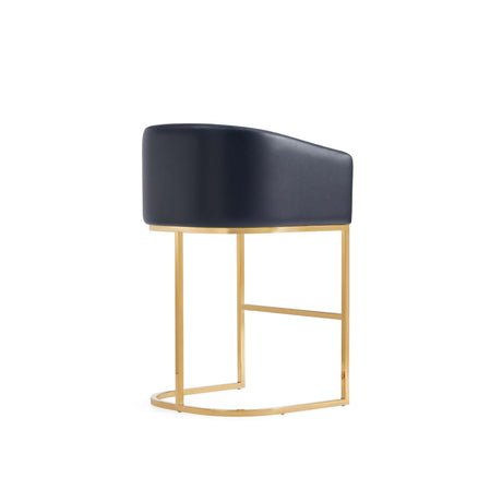 Louvre Counter Stool in Black (set of 3) by Manhattan Comfort at Eve Furniture