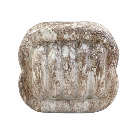 Love Knot Concrete Indoor / Outdoor Accent Stool by TOV Furniture at Eve Furniture
