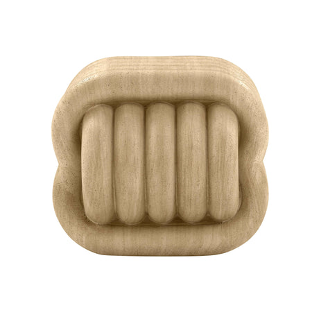 Love Knot Concrete Indoor / Outdoor Accent Stool by TOV Furniture at Eve Furniture