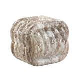 Love Knot Concrete Indoor / Outdoor Accent Stool by TOV Furniture at Eve Furniture
