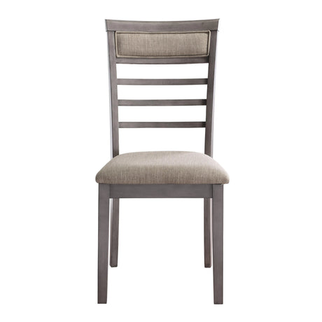 Lovell Gray 5-Piece Dining Set by Homelegance at Eve Furniture