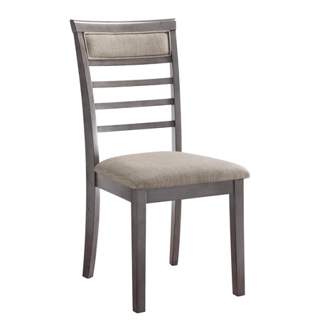 Lovell Gray 5-Piece Dining Set by Homelegance at Eve Furniture
