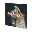Lovely Llama II by Victoria Borges a Hand Embellished Textured Canvas by Mercana at Eve Furniture