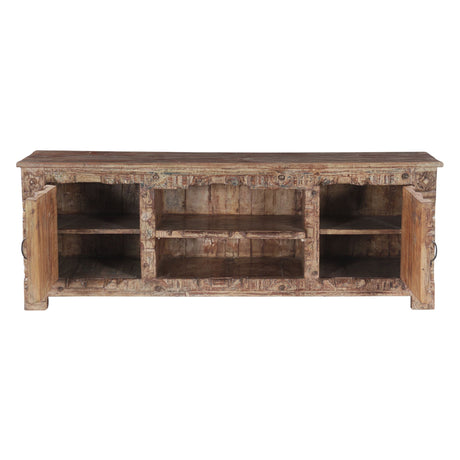 Low Sideboard in Antique White Wash by Home Trends & Design at Eve Furniture