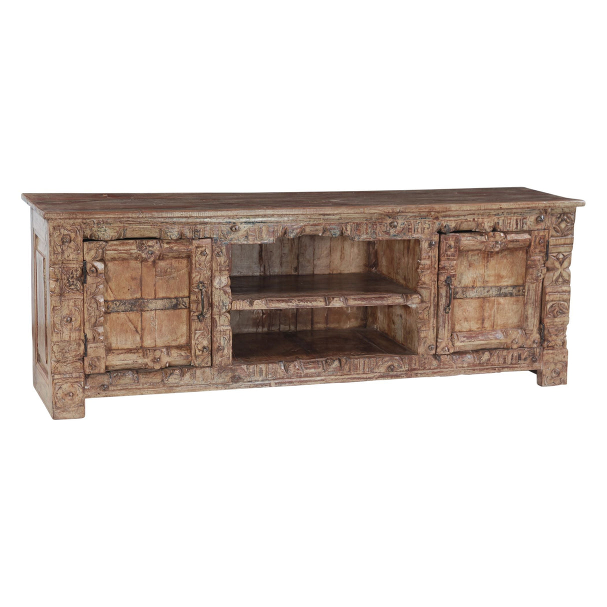 Low Sideboard in Antique White Wash by Home Trends & Design at Eve Furniture