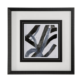 Low Storm I by Mercana Studio a Hand Embellished Textured Framed Art Print Matted under Glass by Mercana at Eve Furniture
