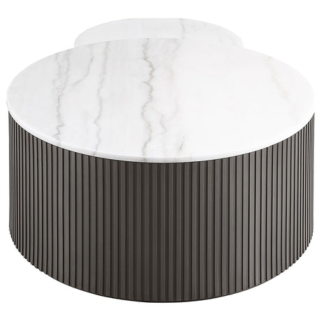 Lowe Charcoal HP0426 2-Piece Nesting Coffee Table by Coaster at Eve Furniture