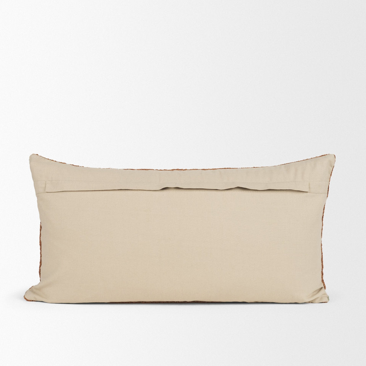 Lowen 14x26 Lumbar Copper Rust Woven Decorative Pillow by Mercana at Eve Furniture