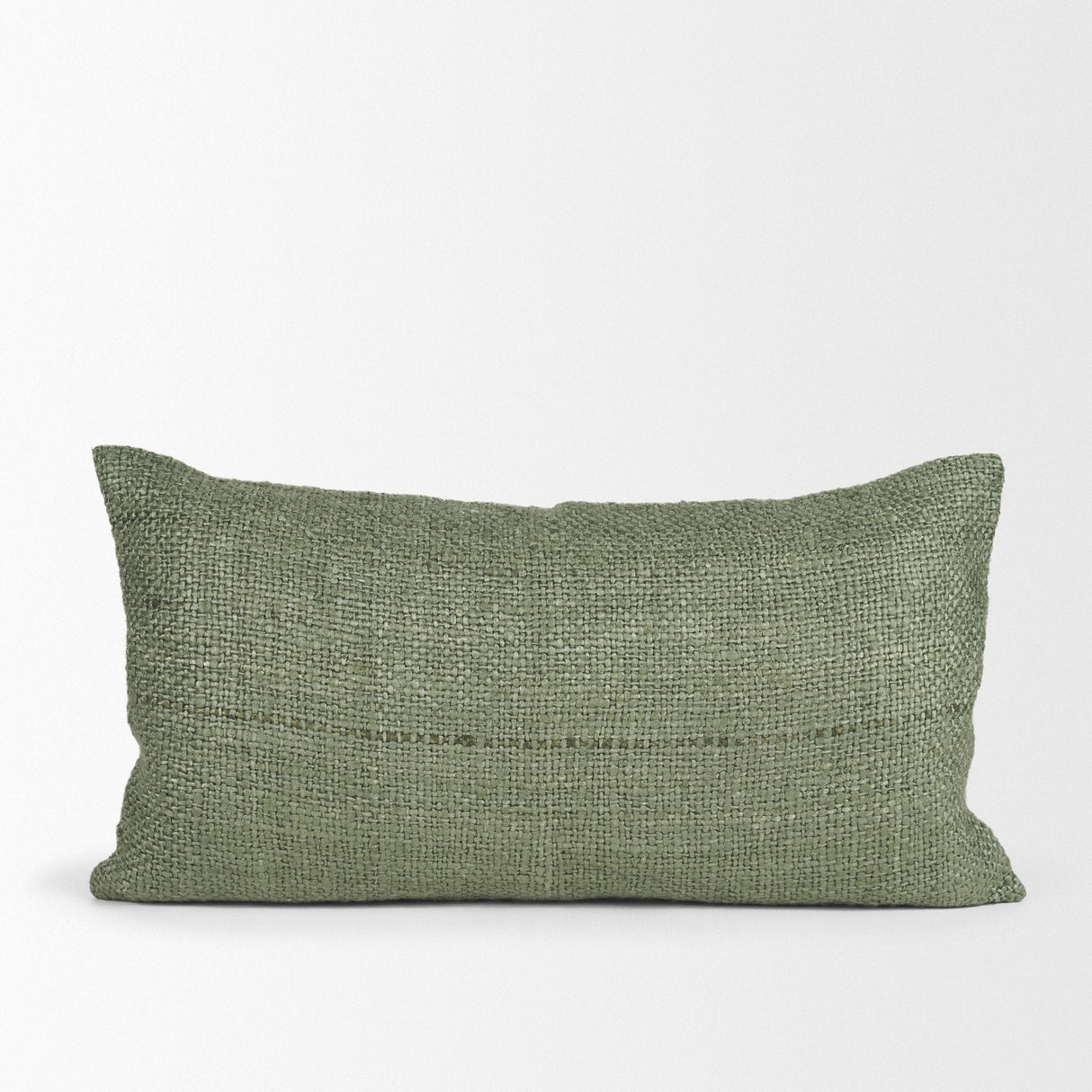 Lowen Silver Sage Woven Decorative Pillow by Mercana at Eve Furniture