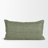 Lowen Silver Sage Woven Decorative Pillow by Mercana at Eve Furniture