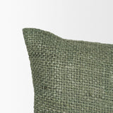 Lowen Silver Sage Woven Decorative Pillow by Mercana at Eve Furniture