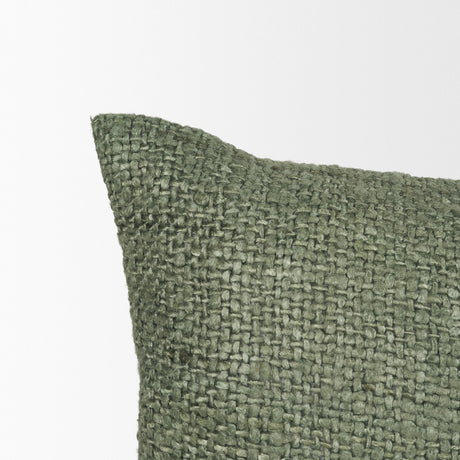 Lowen Silver Sage Woven Decorative Pillow by Mercana at Eve Furniture