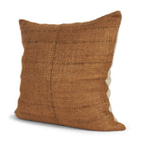 Lowen Square Copper Rust Woven Decorative Pillow by Mercana at Eve Furniture