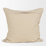 Lowen 22x22 Square Gold Woven Decorative Pillow by Mercana at Eve Furniture