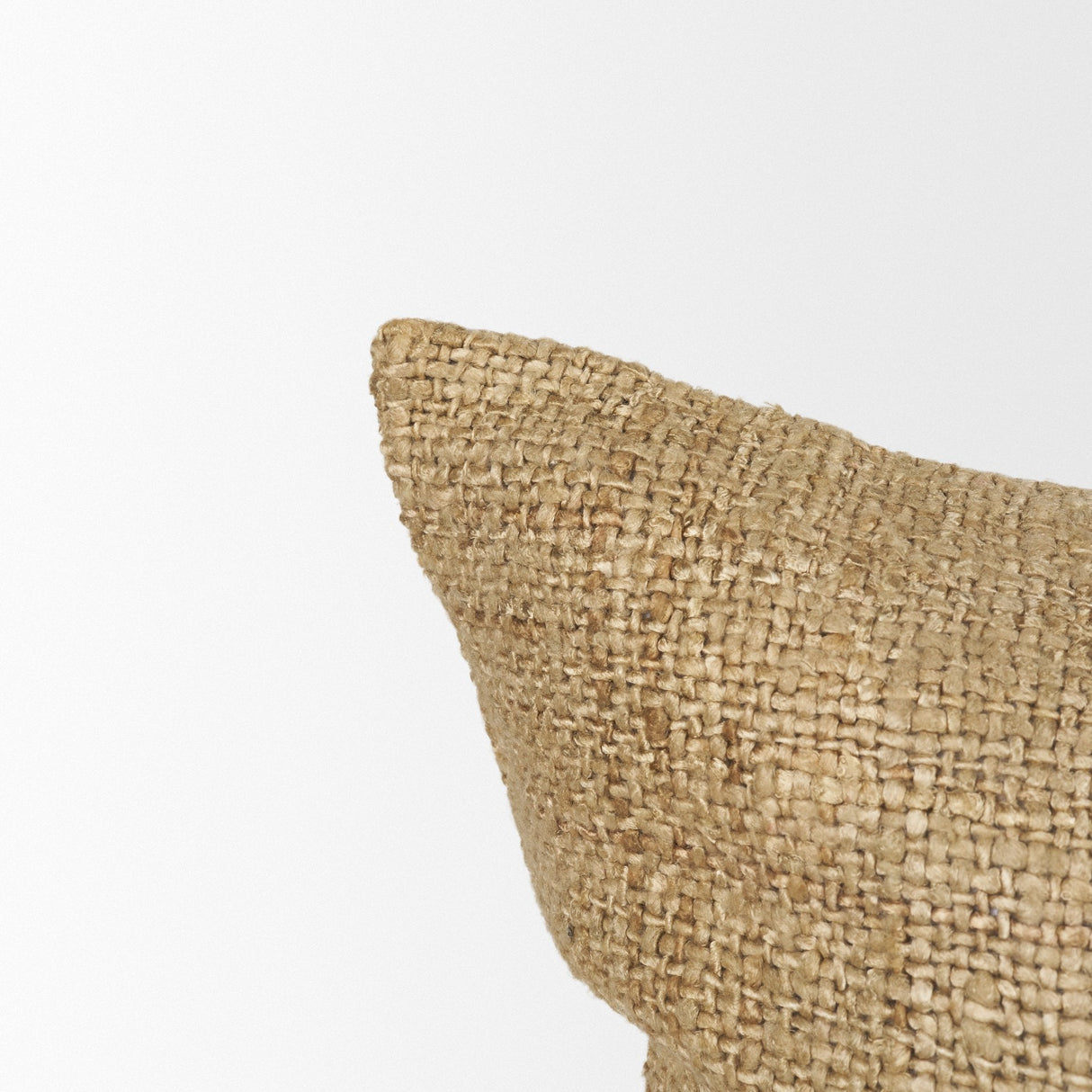 Lowen 22x22 Square Gold Woven Decorative Pillow by Mercana at Eve Furniture