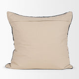 Lowen 22x22 Square Navy Woven Decorative Pillow by Mercana at Eve Furniture