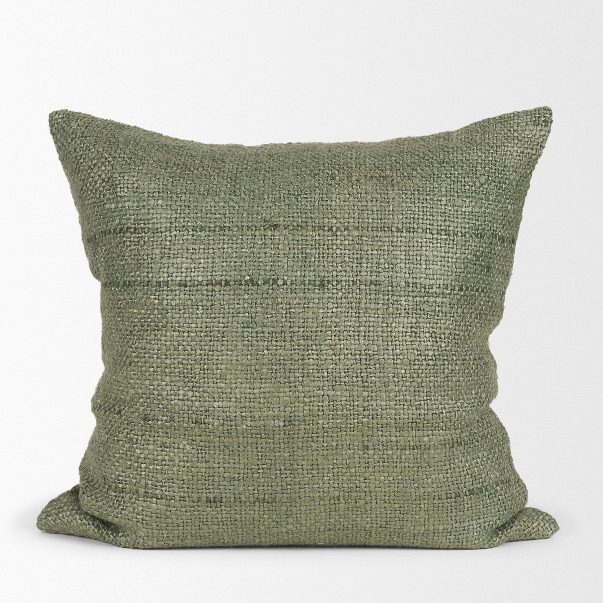 Lowen Square Silver Sage Woven Decorative Pillow by Mercana at Eve Furniture