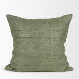 Lowen Square Silver Sage Woven Decorative Pillow by Mercana at Eve Furniture
