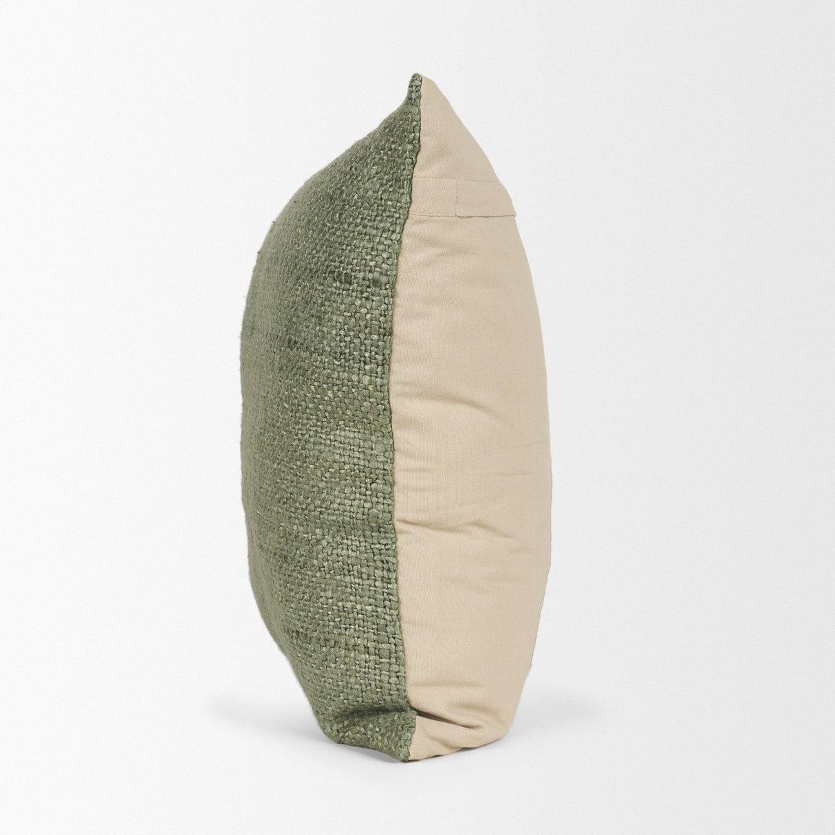 Lowen Square Silver Sage Woven Decorative Pillow by Mercana at Eve Furniture