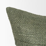 Lowen Square Silver Sage Woven Decorative Pillow by Mercana at Eve Furniture