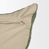 Lowen Square Silver Sage Woven Decorative Pillow by Mercana at Eve Furniture