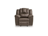 Lowilla Driftwood Rocker Recliner by Ashley at Eve Furniture