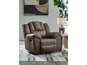 Lowilla Driftwood Rocker Recliner by Ashley at Eve Furniture