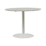 Lowry White Round Dining Table