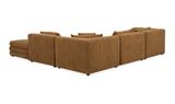 Lowtide Alcove Modular Sectional Amber Glow by Moe's Home at Eve Furniture