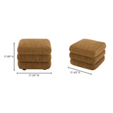 Lowtide Amber Glow Stool by MOES at Eve Furniture
